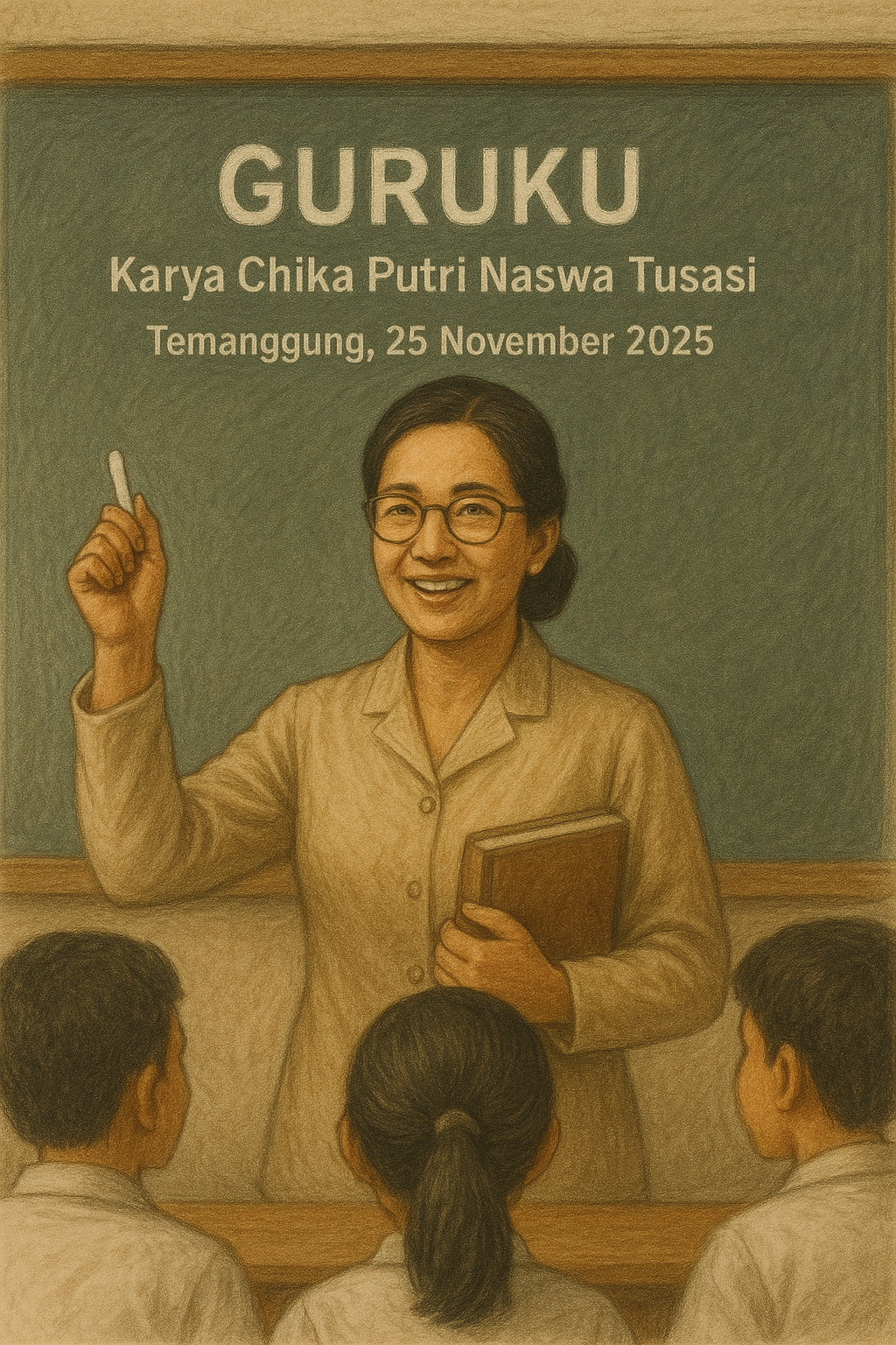 Ilustrasi Puisi Guruku