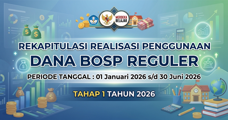 REKAPITULASI REALISASI PENGGUNAAN DANA BOSP REGULER